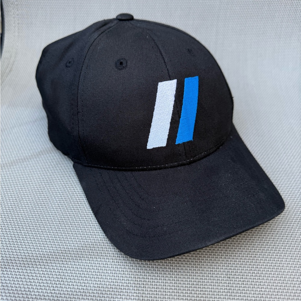 RARE Hagerty Motorsports Insurance Racing Stripe Black Adjustable Hat